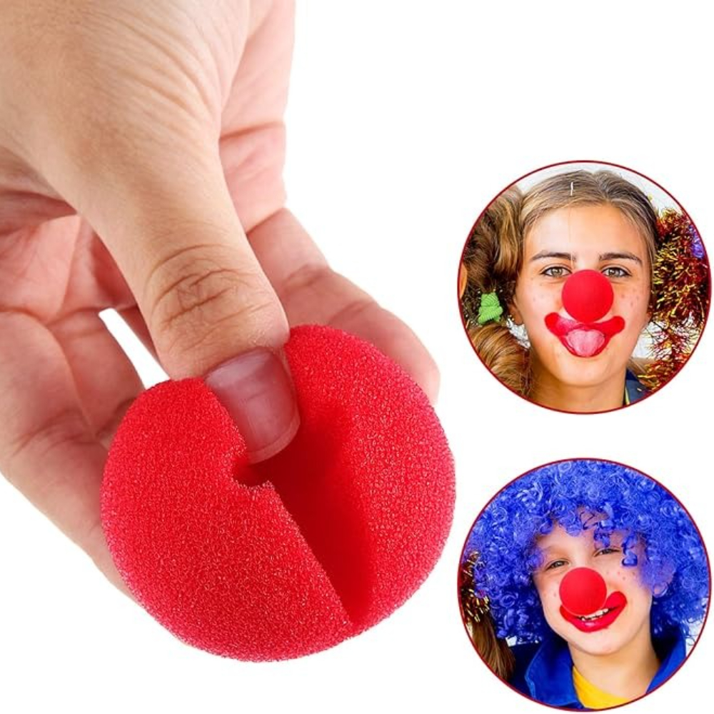 300Pcs -1 Red Funny Clown Nose - Cosplay Prop Foam ulasan dan harga