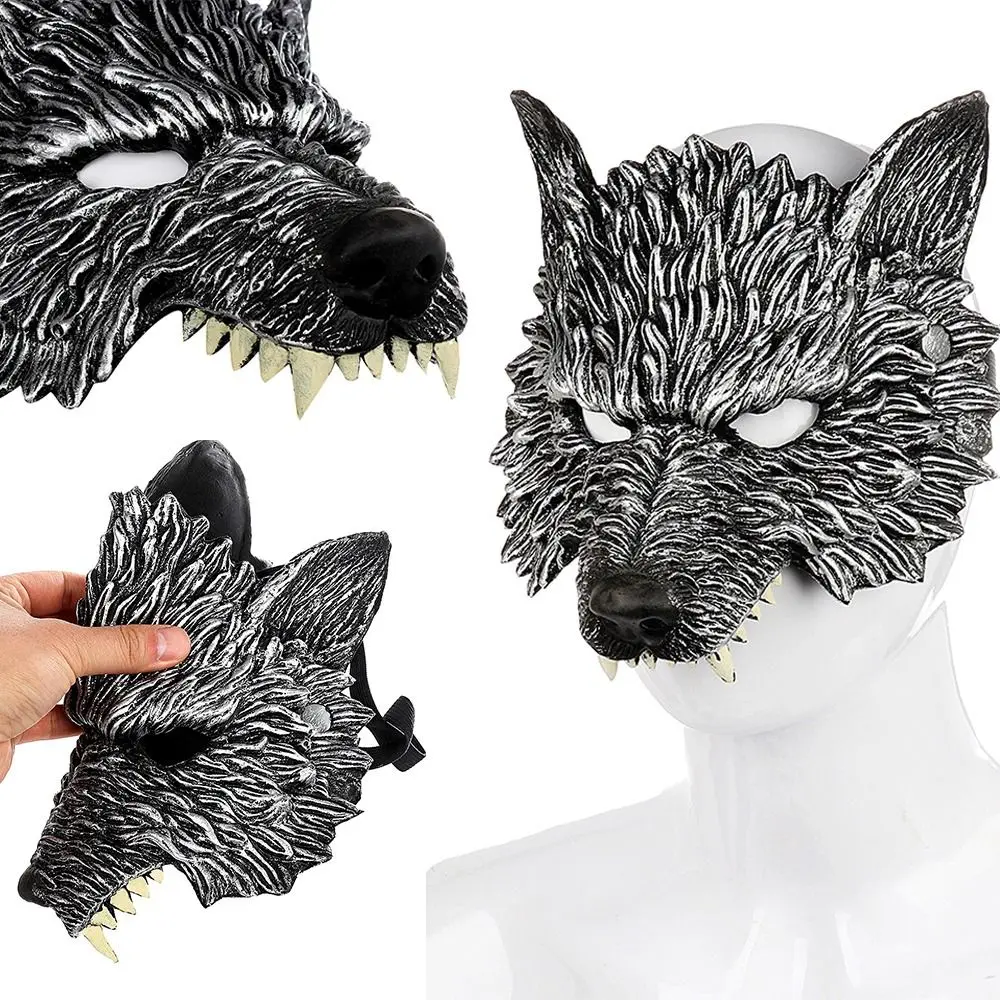 3D Realistic Werewolf Mask Sof - Cosplay Prop Foam ulasan dan harga