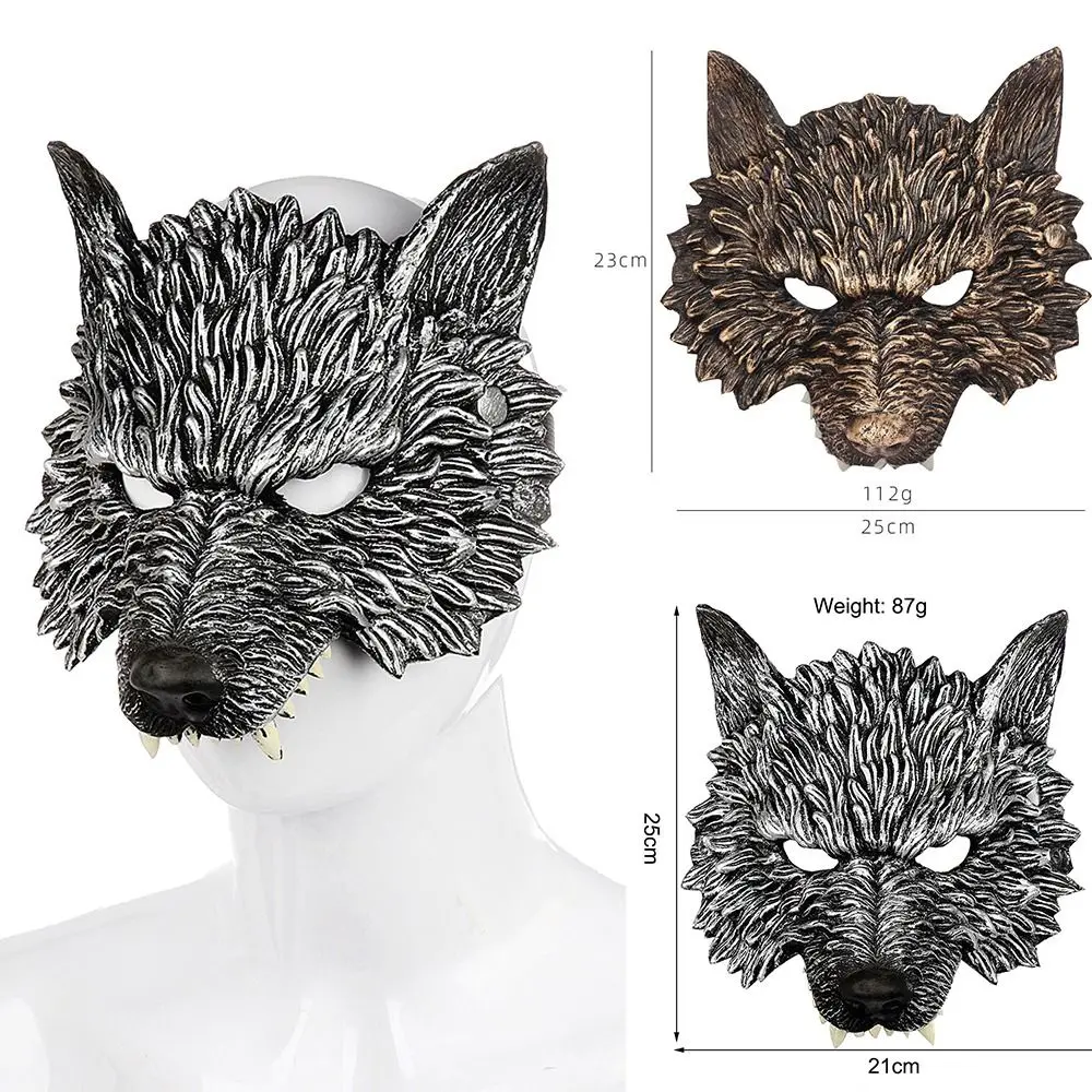 3D Realistic Werewolf Mask Sof - Cosplay Prop Foam ulasan dan harga