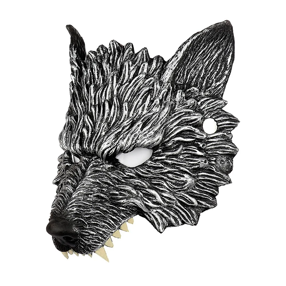3D Realistic Werewolf Mask Sof - Cosplay Prop Foam ulasan dan harga