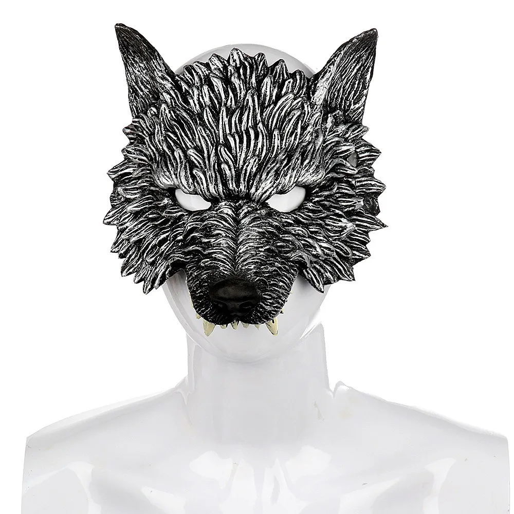 3D Realistic Werewolf Mask Sof - Cosplay Prop Foam ulasan dan harga