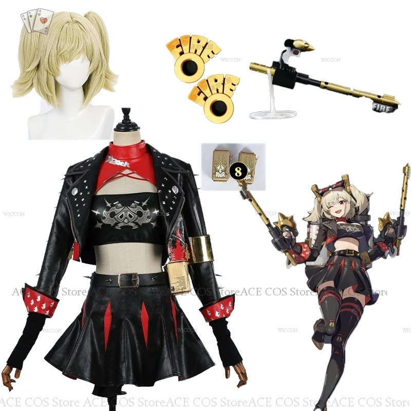 New Zenless Zone Zero Burnice  - Burnice Cosplay Prop ulasan dan harga