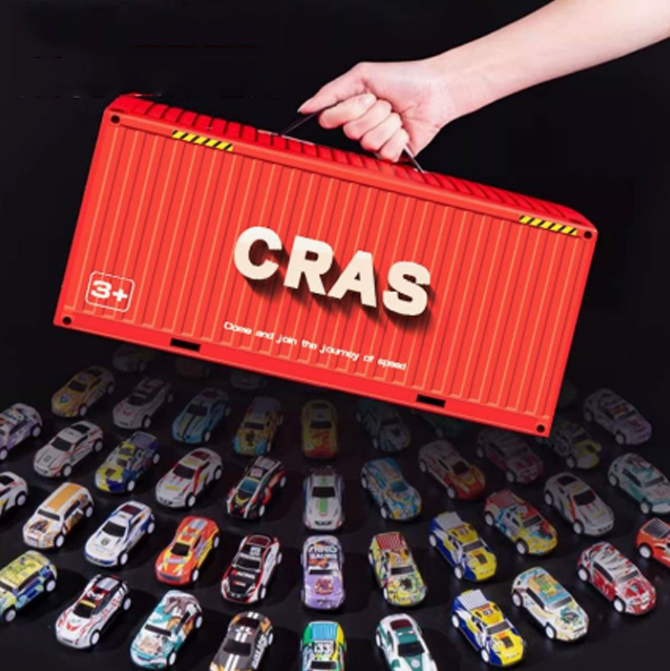 48pcs toy car model power pull - Cosplay Prop Filler ulasan dan harga