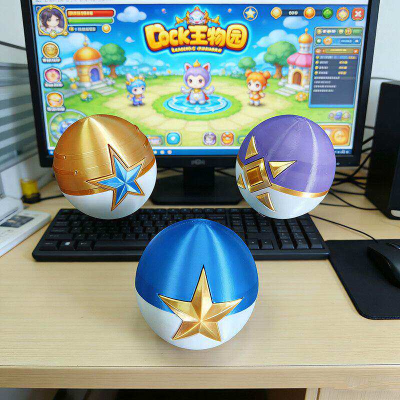 Complete Set Of Gulu Balls Cos - Cosplay Prop 3D Print Settings ulasan dan harga