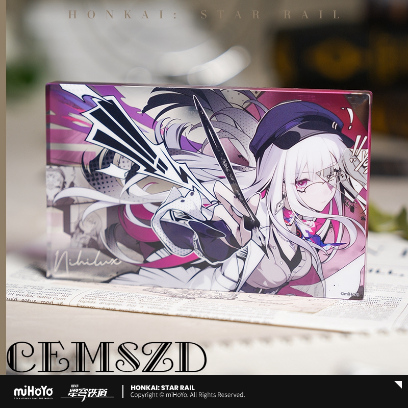 [Genuine] miHoYo Game Honkai S - Acrylic Cosplay Prop ulasan dan harga