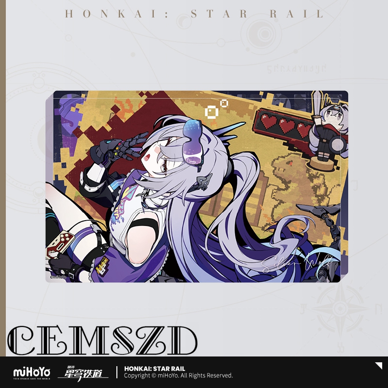[Genuine] miHoYo Game Honkai S - Acrylic Cosplay Prop ulasan dan harga