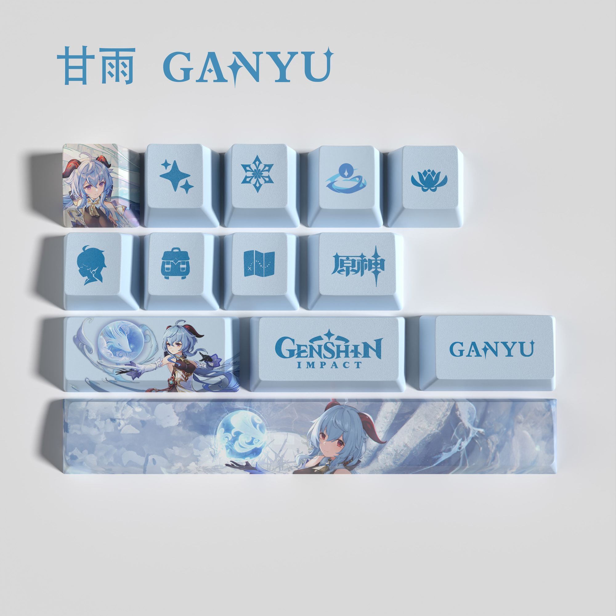 Genshin Impact Keycap New 13 K - Cosplay Prop Designer ulasan dan harga