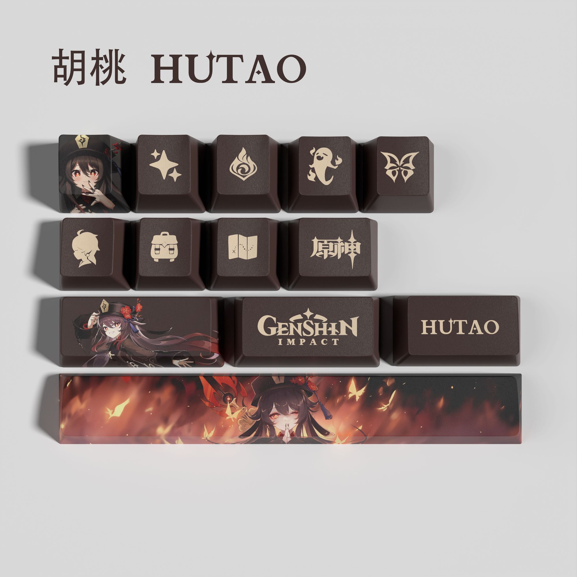 Genshin Impact Keycap New 13 K - Cosplay Prop Designer ulasan dan harga