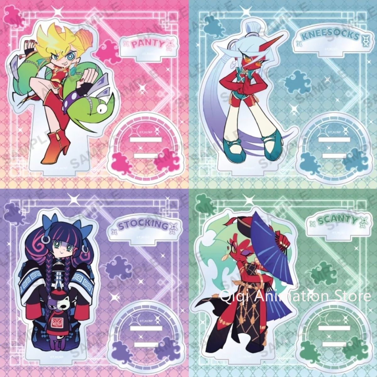 Panty & Stocking with Garterbe - Acrylic Cosplay Prop ulasan dan harga