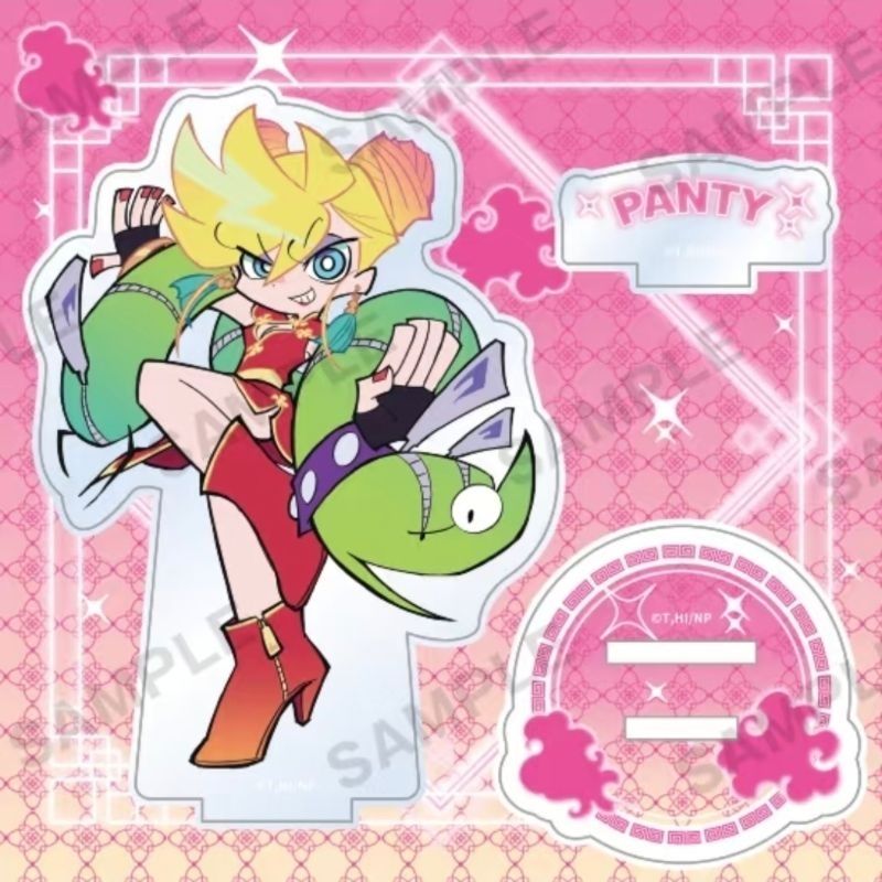 Panty & Stocking with Garterbe - Acrylic Cosplay Prop ulasan dan harga