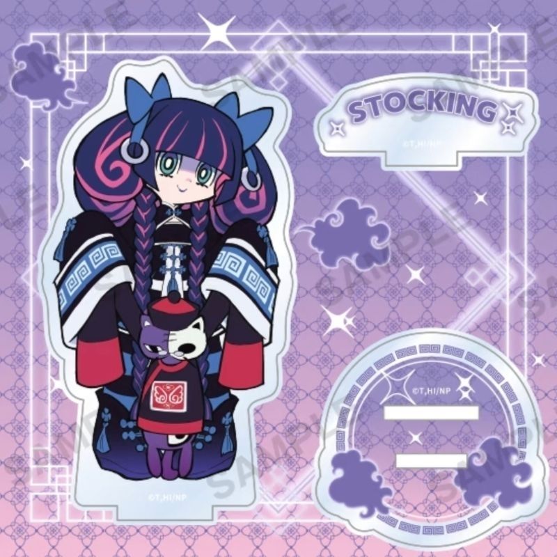 Panty & Stocking with Garterbe - Acrylic Cosplay Prop ulasan dan harga