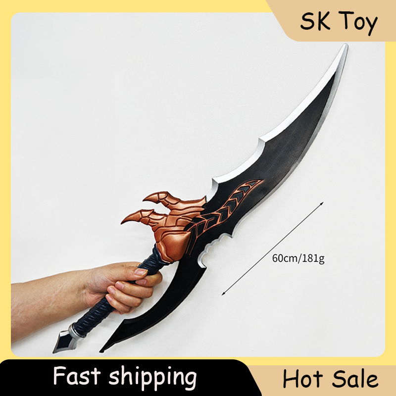 60cm Anime Sung Jinwoo Knight  - Cosplay Prop Katana ulasan dan harga