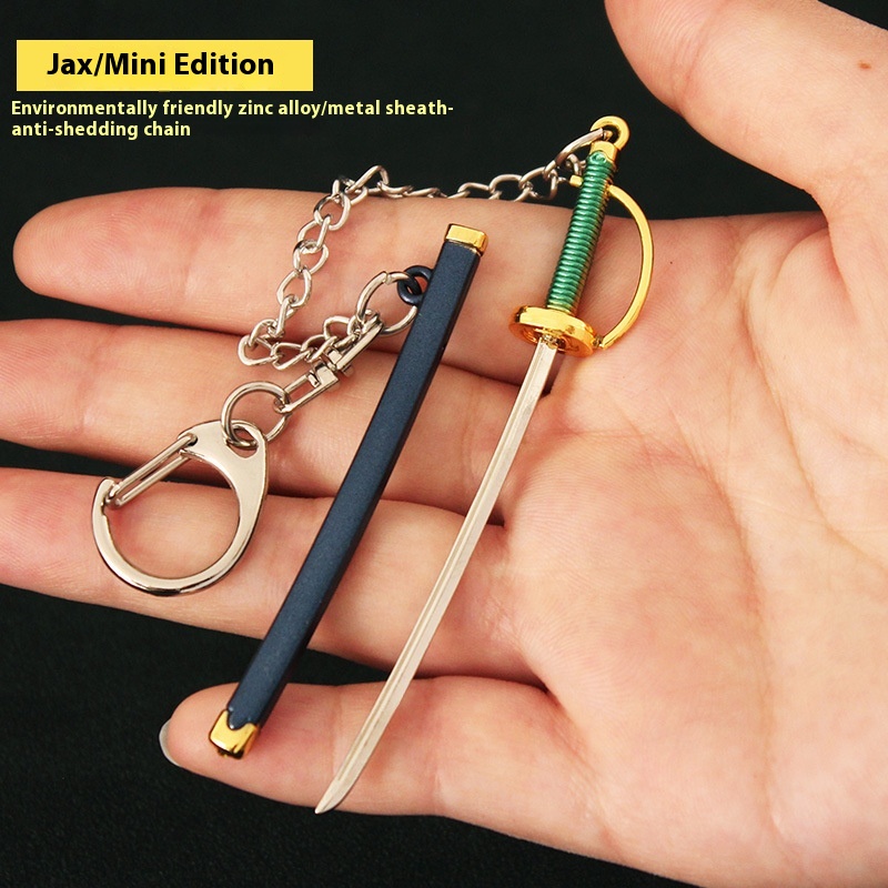 9cm One Piece Sword Zoro Enma  - Cosplay Prop Katana ulasan dan harga