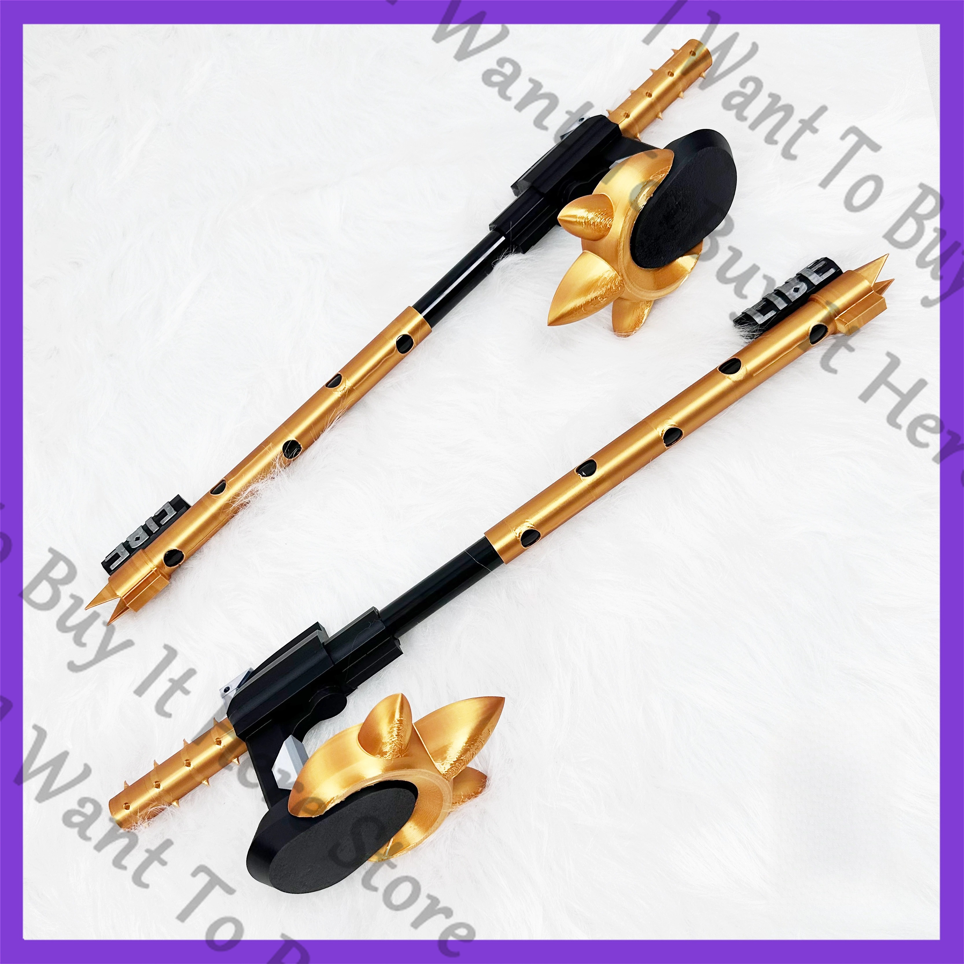 60cm Anime Zenless Zone Zero B - Burnice Cosplay Prop ulasan dan harga