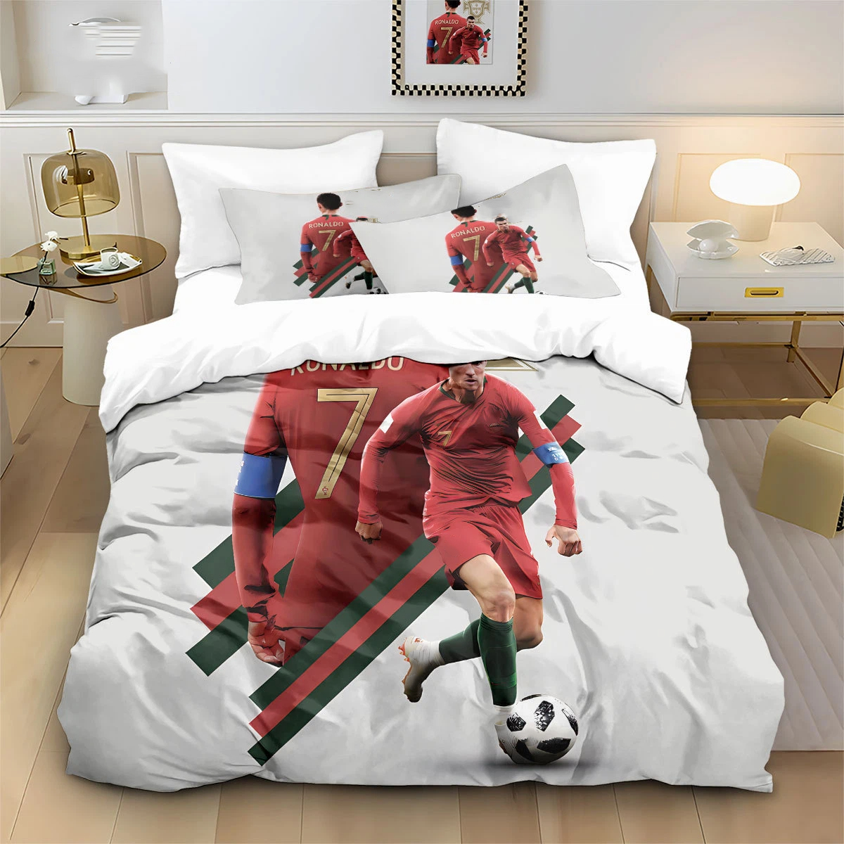 Football star Bedding Set Foot - Cosplay Prop 3D Print Settings ulasan dan harga