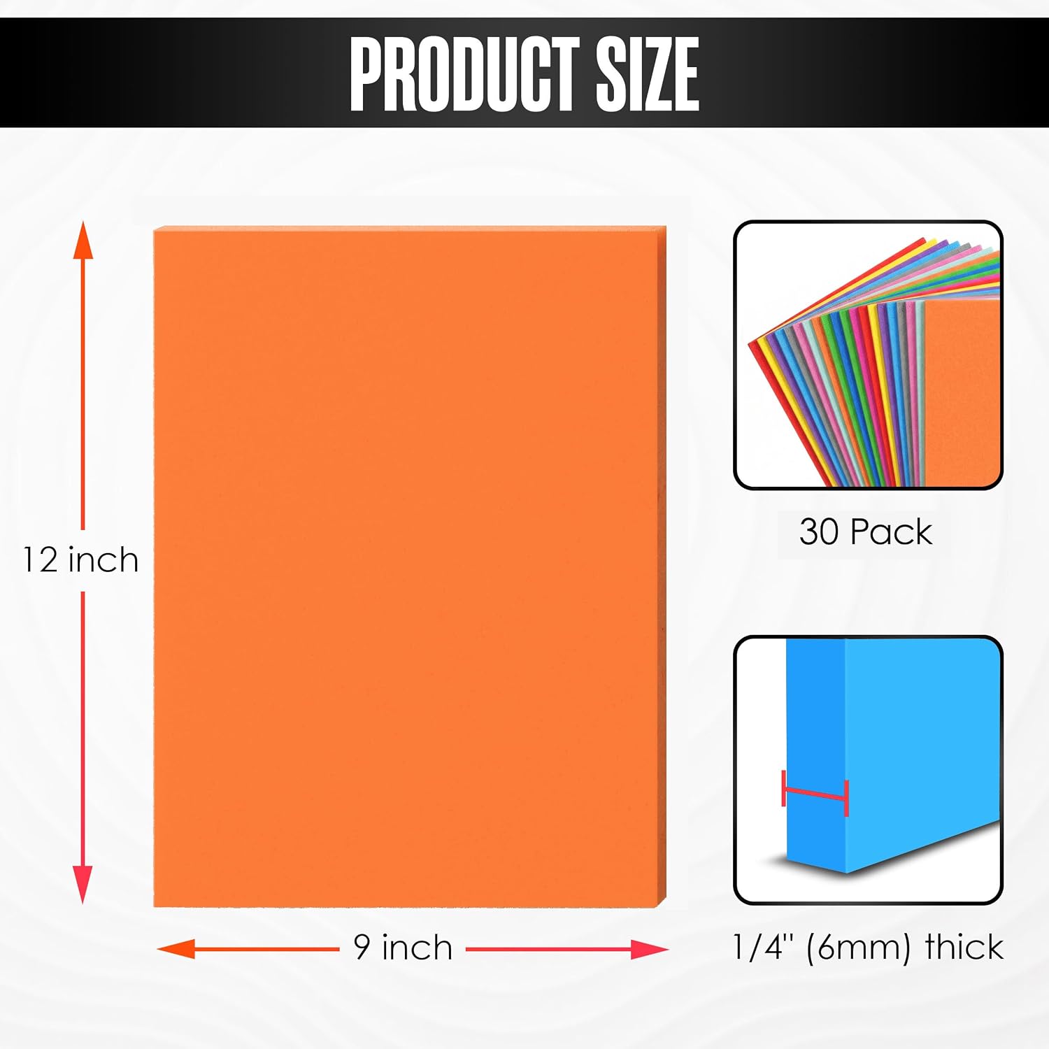 30 Pack EVA Foam Sheets for Cr - Eva Foam Sheet ulasan dan harga