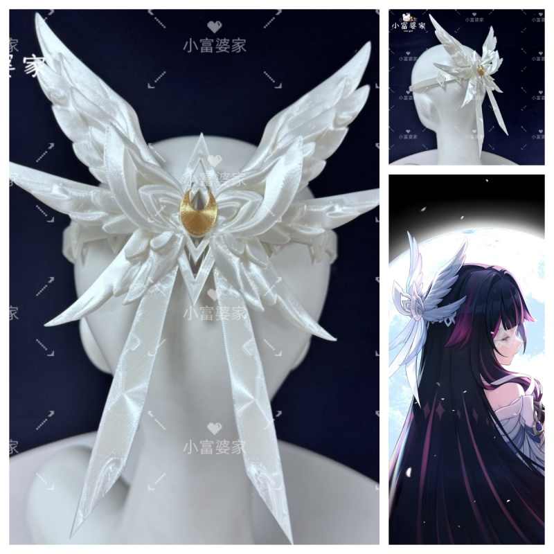 Genshin Impact Columbina/Damse - Acrylic Cosplay Prop ulasan dan harga