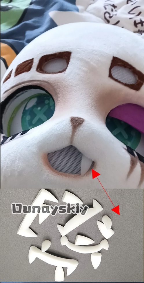 Furry 3D Printing Kemono Fursu - Cosplay Prop 3D Print Settings ulasan dan harga