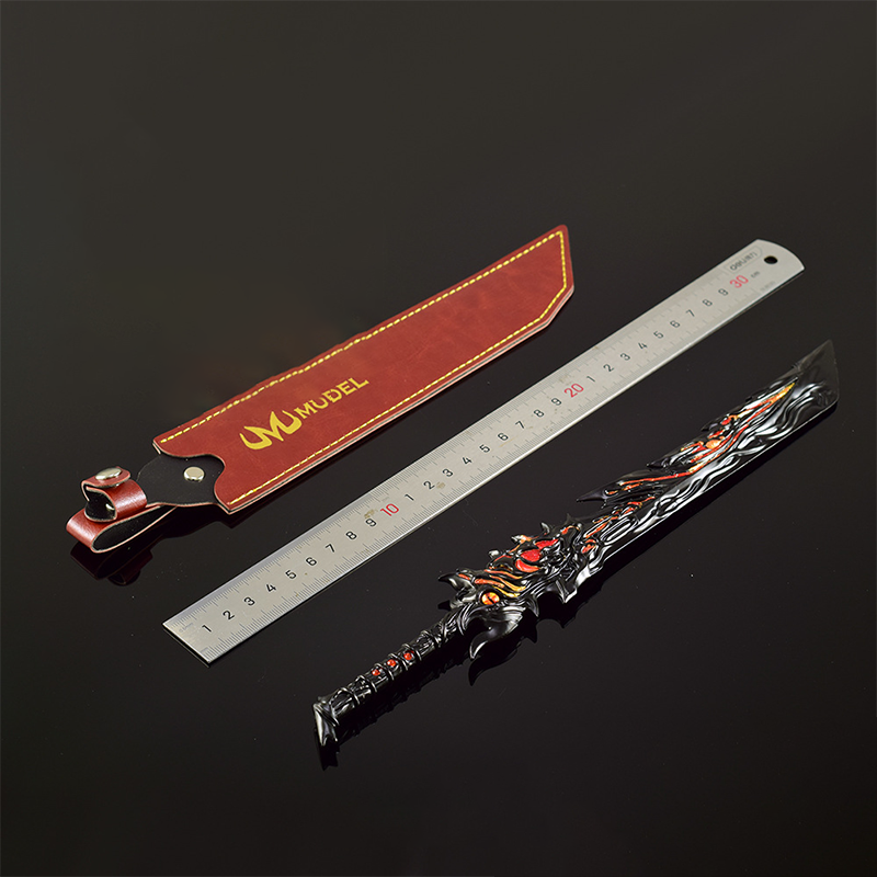 30cm Rebellious Seven Demon Bl - Cosplay Prop Katana ulasan dan harga