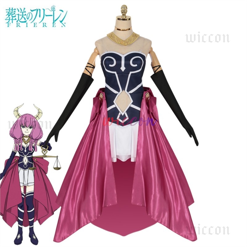 Aura Cosplay Costume Dress Ani - Frieren Cosplay Prop ulasan dan harga