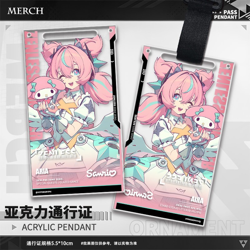 Angels of Delusion Cosplay Gam - Acrylic Cosplay Prop ulasan dan harga